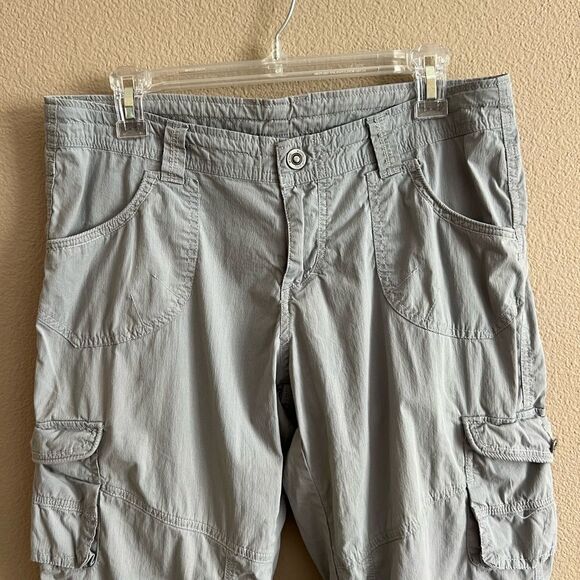 Kuhl Hiking Capri Cargo Pants in Gray - Picture 2 of 8